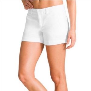 Athleta White Shorts Summer Corduroy Classic